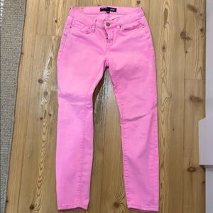 BDG hot pink skinny jeans